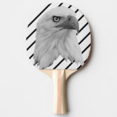 Bald-Adler-Ölfarbe, Tischtennis Schläger (Vorderseite)