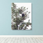 Bald-Adler P2825 Leinwanddruck (Insitu (Holzboden))