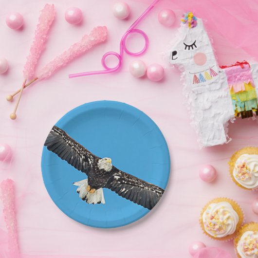 Bald-Adler Pappteller (Party)