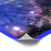 Bald Adler, Raum, Planeten, Galaxien Art Poster (Ecke)