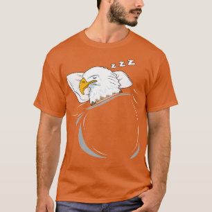 Bald-Adler-Schlaf-Nickerchen T-Shirt