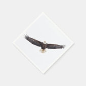 Bald-Adler Serviette (Ecke)