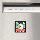 Bald Adler sind mein Geist Tier Magnet (In Situ (Geschirrspüler))