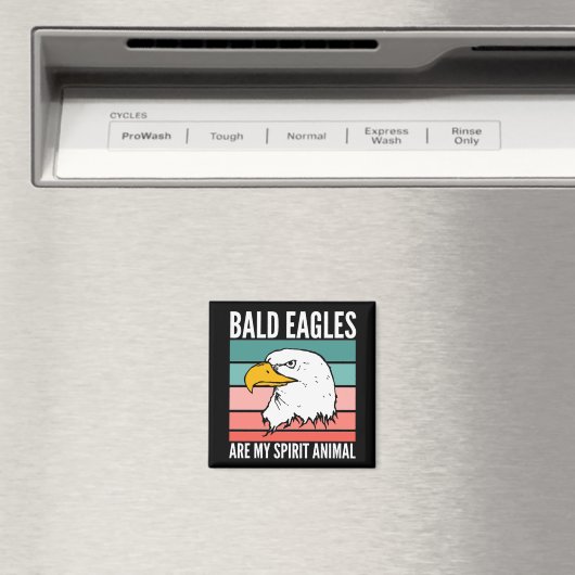 Bald Adler sind mein Geist Tier Magnet (In Situ (Geschirrspüler))