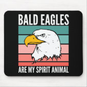 Bald Adler sind mein Geist Tier Mousepad (Vorne)