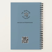 Bald Adler steil über Berge Inspiration Notizblock (Rückseite)