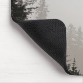 Bald-Adler stürzt durch Nebel Mousepad (Ecke)