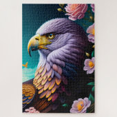 Bald Adler und Blume Puzzle (Vertikal)