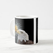 Bald Adler und Feuerwerke Kaffeetasse (Vorderseite Links)