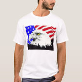 Bald Adler und Unisex T-Shirt (Vorderseite)