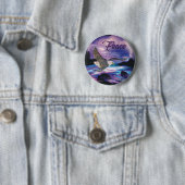 Bald-Adler verbreiten Frieden Button (Beispiel)