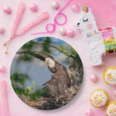 Bald-Adler verlasse das Nest Pappteller (Party)