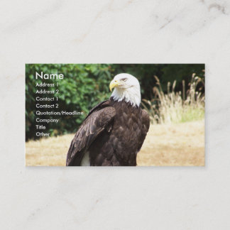 Bald Adler. Visitenkarte