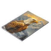 Bald-Adler-Wasserfarbengebirge Notizblock (Linke Seite)