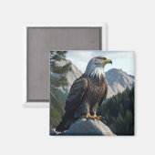 Bald-Adler-Wildnis: Der Vogel der Prey, Erne Magnet (Vorderseite/Rückseite)