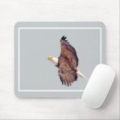 Bald Adleraugen zum Himmel Mousepad (Mit Mouse)