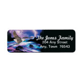 Bald-Adleretikett (Vorne)