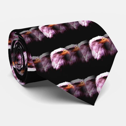 Bald American Eagle Krawatte (Gerollt)