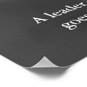 Bald American Eagle Leadership Poster (Ecke)