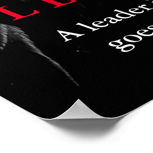 Bald American Eagle Leadership Poster (Ecke)