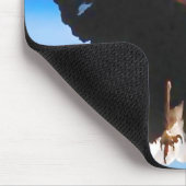 Bald American Eagle Mousepad (Ecke)