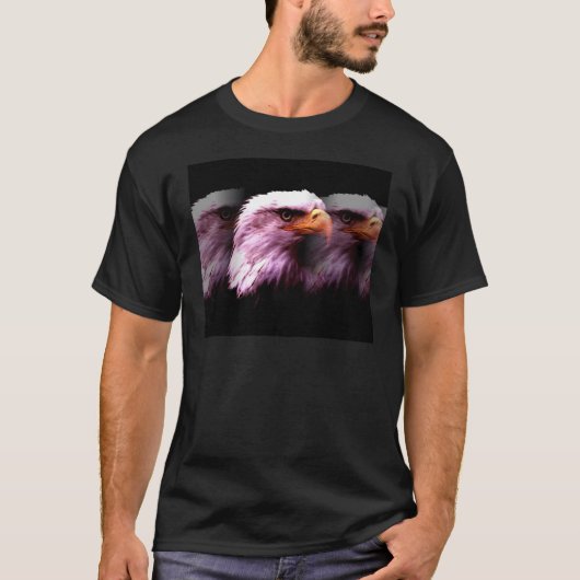 Bald American Eagle T-Shirt (Vorderseite)