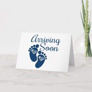 Bald ankommen ankündigung