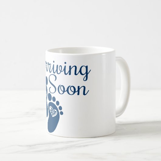 Bald ankommen kaffeetasse (VorderseiteRechts)