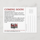 Bald! Ankündigung von benutzerdefinierten Fotos (Rückseite)