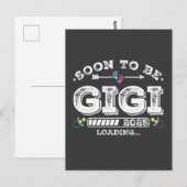 Bald auf Be Gigi 2025 Postkarte (Vorne/Hinten)