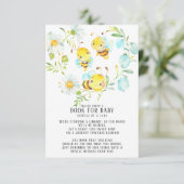 Bald auf Bee Family von 3 Bier-Buch für Baby Begleitkarte (Stehend Vorderseite)