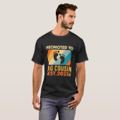 Bald auf Cousin 2023 Funny befördert, um große Cou T-Shirt (Vorne ganz)