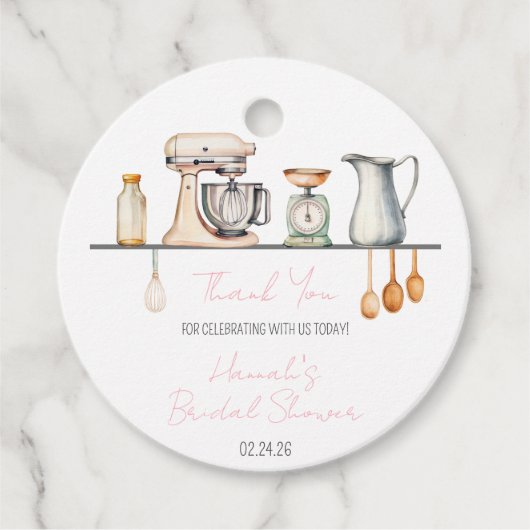 Bald auf den Weg! Brautparty Geschenkanhänger (Vorderseite)