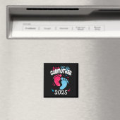 Bald auf Godmutter 2025 Schwangerschaftsankündigun Magnet (In Situ (Geschirrspüler))