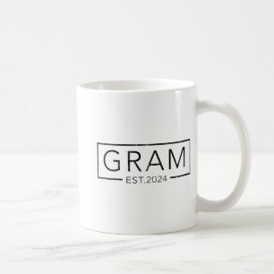 Bald auf Gram 2024 Mütter Tag Gram Est 2024 Kaffeetasse