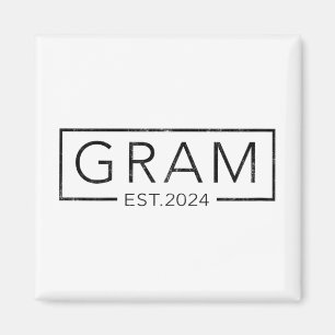 Bald auf Gram 2024 Mütter Tag Gram Est 2024 Magnet