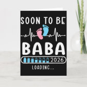 Bald Baba 2026 Wird Zu Baba Befördert  Karte (Vorderseite)