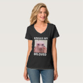 Bald Bingus meine geliebte haarlose Sphinx-Katze T-Shirt (Vorderseite Vollansicht)