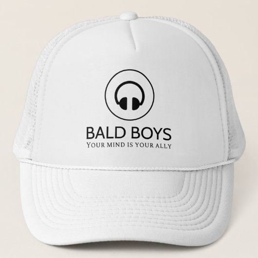 Bald Boys Trucker Hat Truckerkappe (Vorderseite)