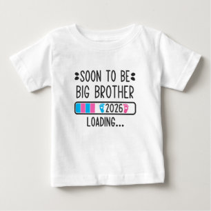 Bald Bruder 2026 Schwangerschaftsankündigung wird Baby T-shirt