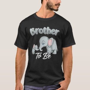 Bald Bruder zu Elefanten für Baby Dusche Gende. T-Shirt
