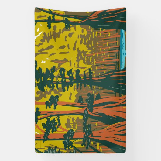 Bald Cypress Banner (Vertikal)