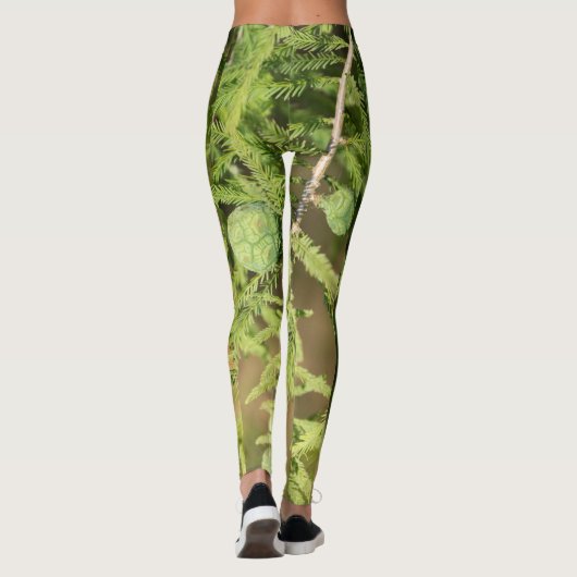 Bald Cypress Seed Cone Leggings (Rückseite)