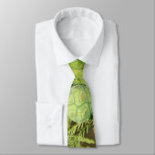 Bald Cypress Seed Cone Neck Tie Krawatte (Gebunden)