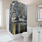 Bald Cypress Trees Duschvorhang (Beispiel)