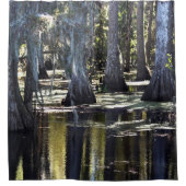 Bald Cypress Trees Duschvorhang (Vorderseite)