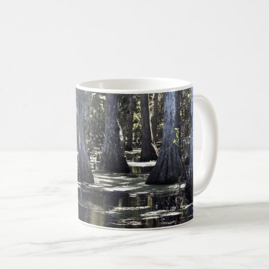 Bald Cypress Trees Kaffeetasse (VorderseiteRechts)