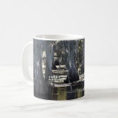 Bald Cypress Trees Kaffeetasse (Vorderseite Links)