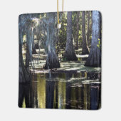 Bald Cypress Trees Keramikornament (Links)
