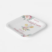 BALD, DASS MAN SICH VON BRAUTPARTY ABSETZT PAPPTELLER (Gewinkelt)